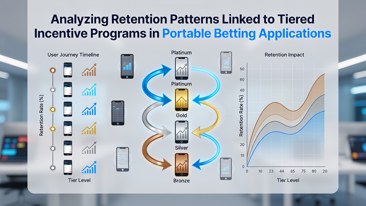 Mobile betting app interface displaying tiered incentive levels and user progress indicators
