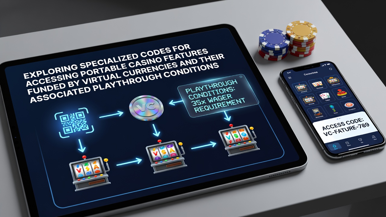 Mobile device displaying crypto-funded casino interface with specialized code entry prompt and virtual currency symbols